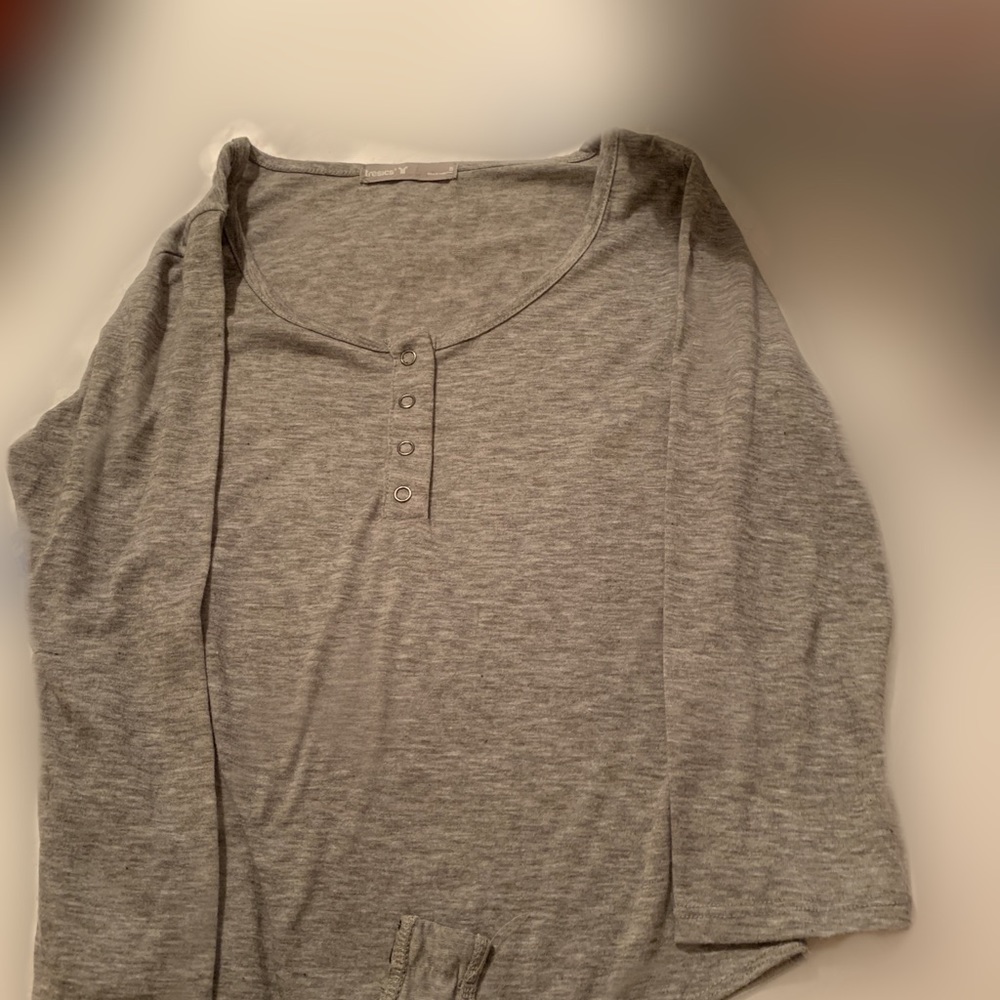 grey bodysuit